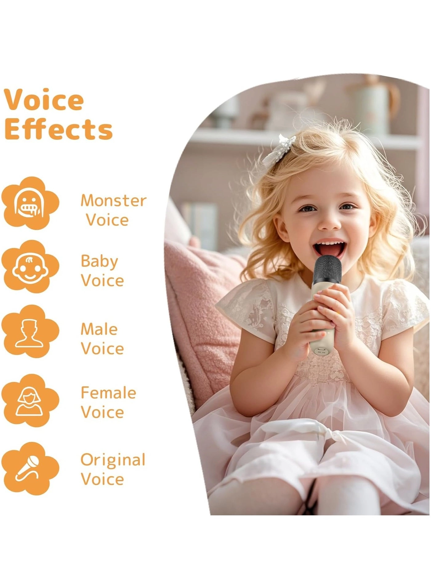 Mini Karaoke Party System - 2 Wireless Microphones