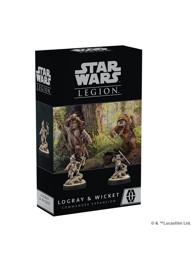 Star Wars: Legion Logray & Wicket Commander Expansion: Heroic Ewoks!