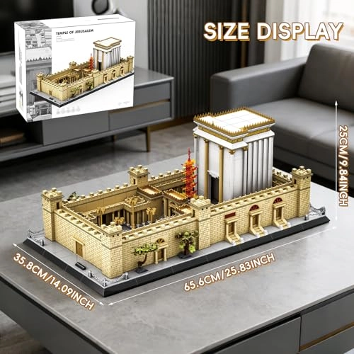 Jerusalem Temple - Judaism 3233 pcs