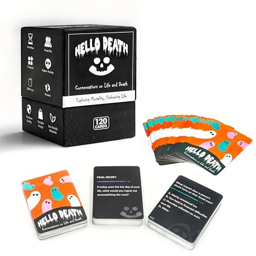 End of Life Conversation Cards - 120 Thought-Provoking Questions