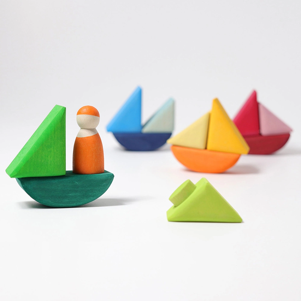Rolling Boats - 12 pieces