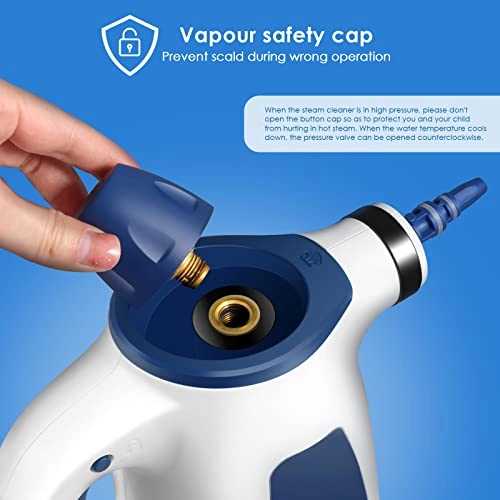 Handheld Pressurized Steam Cleaner Set