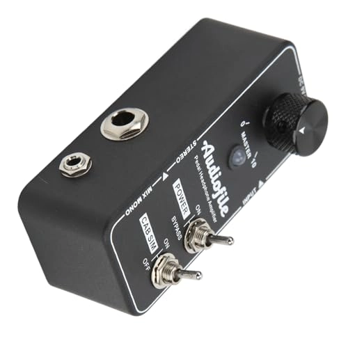 Headphone Amplifier Pedal - Class A Cabinet Simulation Metal