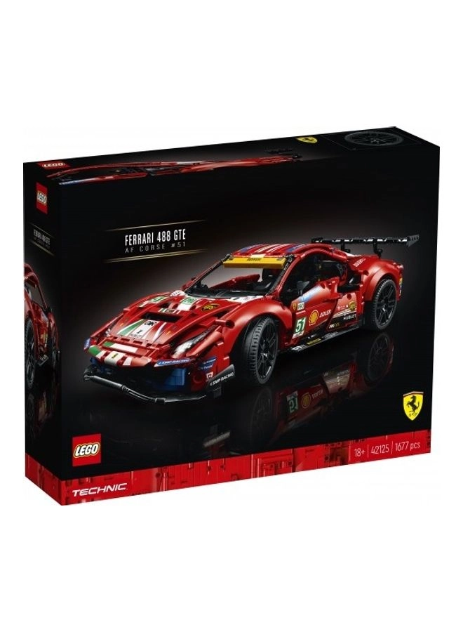 Technic Ferrari 488 GTE (42125) - AF Corse #51