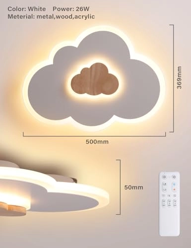 LED Ceiling Light - 3000-6000K Dimmable