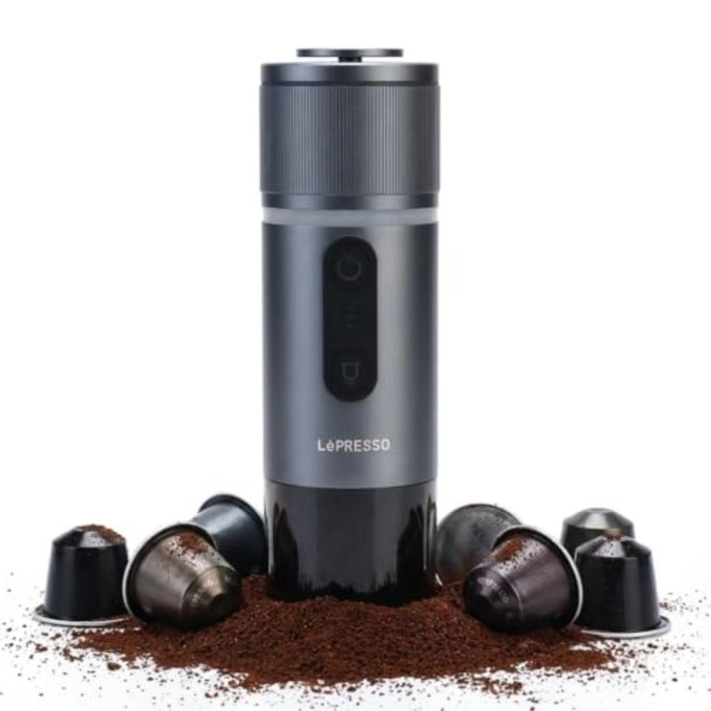 Generic Portable Espresso Machine - 18 Bar Pressure Rechargeable Battery Capsule & Ground Coffee Compatible