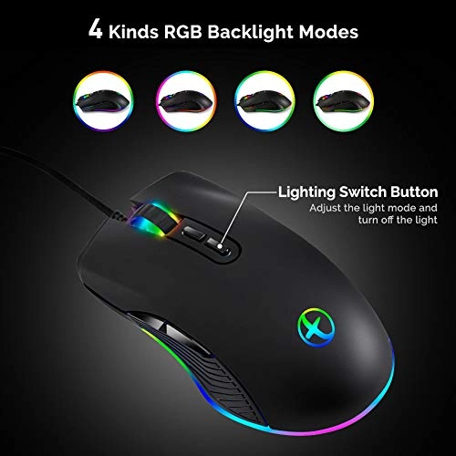 USB C Gaming Mouse - Wired