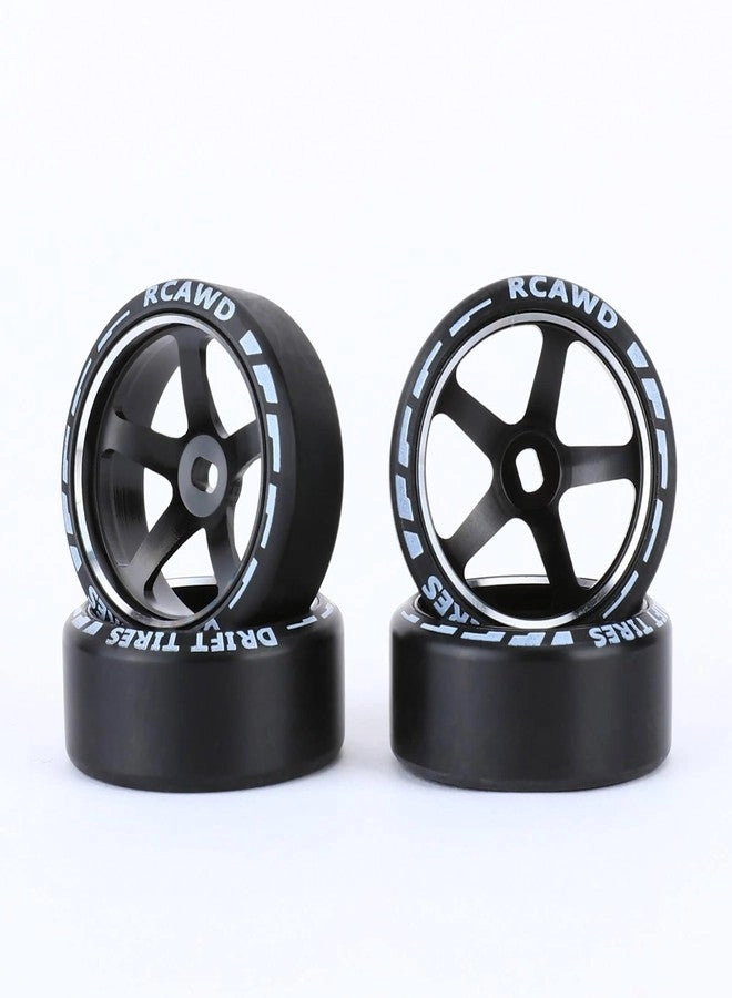 No More Glue Drift Wheel Tire - 1/28 27mm