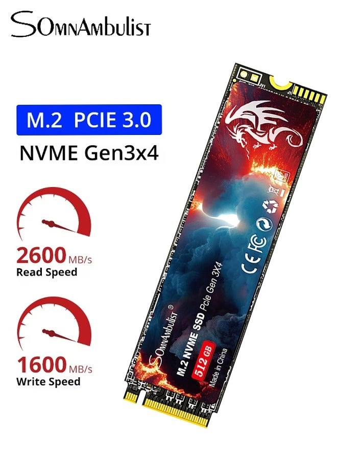 SomnAmbulist M.2 NVME 2280 - 512GB