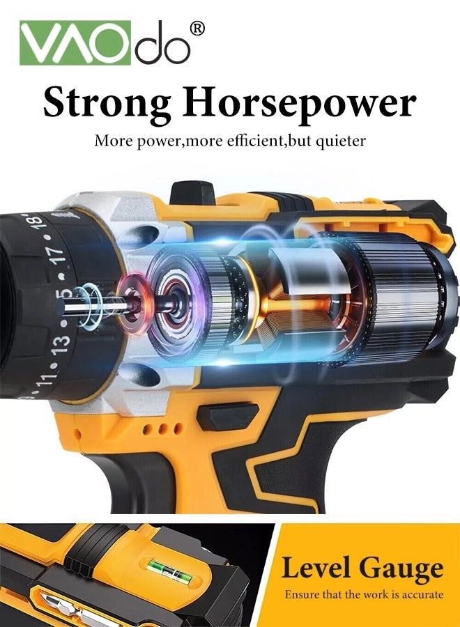 Cordless Drill - 24V 2 piece(s) 25+1 Torque Settings