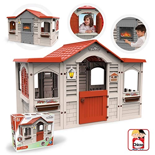 Large Children's House Le Chalet - 159 x 103 x 104 cm Indoor and Outdoor