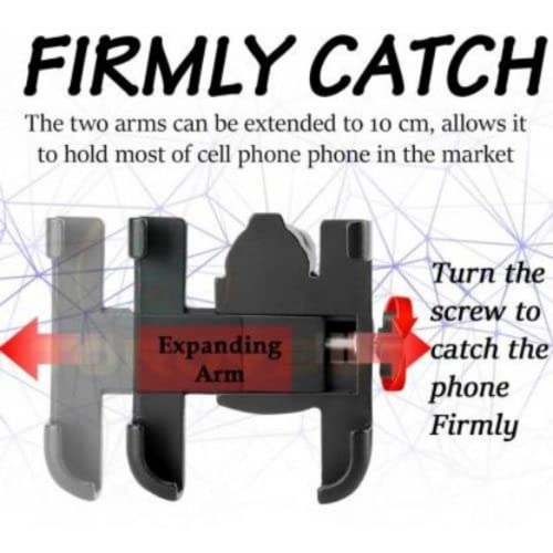 Metal Grip Waterproof Bike Phone Mount