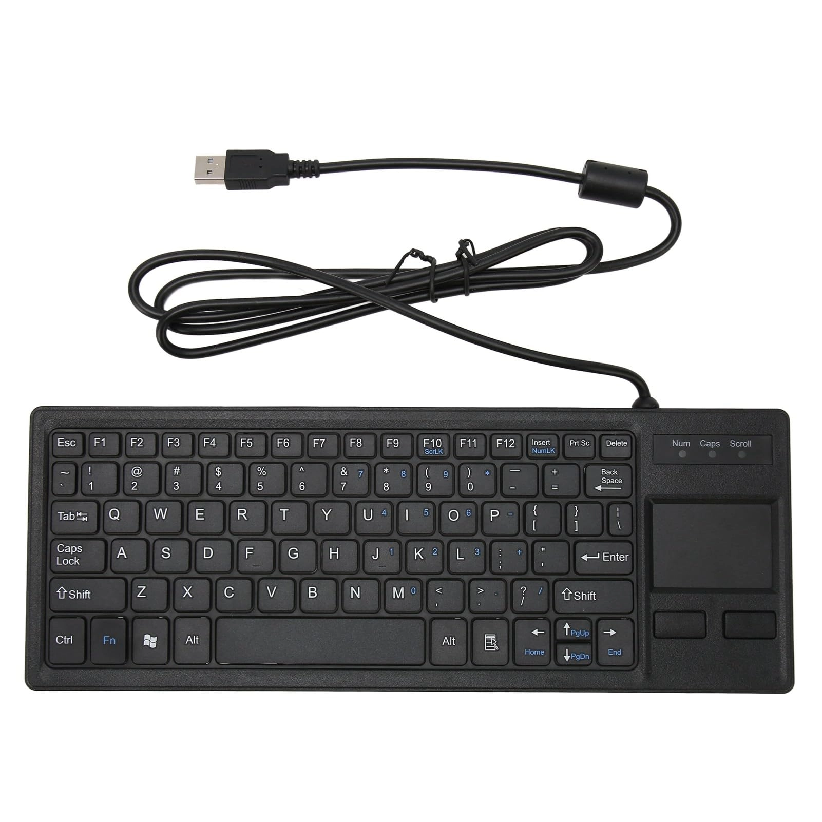Zunate Ultra Thin Mini Compact Keyboard - Wired