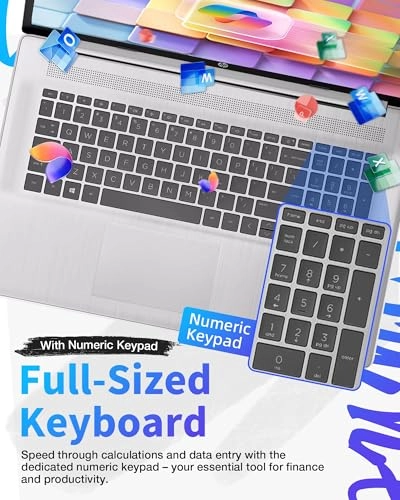 HP Laptop 17 - 17.3'' Ryzen 5-7430U 32GB DDR4 1TB SSD