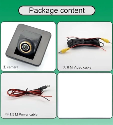 Rear View Camera - Night vision Wire AHD 720P