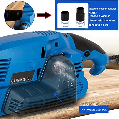 Portable Electric Inverted Bench Sander - 600W 457x75 mm 360-560 r/min