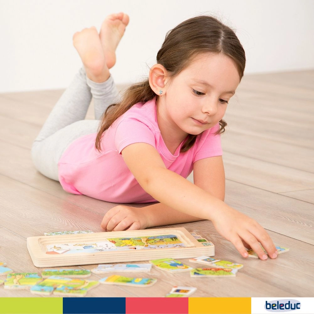 5-In-1 Layer Puzzle - Suitable for 4 years and above 36pcs