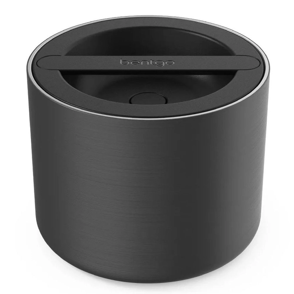 Bentgo Stainless Steel Insulated Food Lunch Box - Carbon Black 2.4 cups / 19 oz / 560 ml