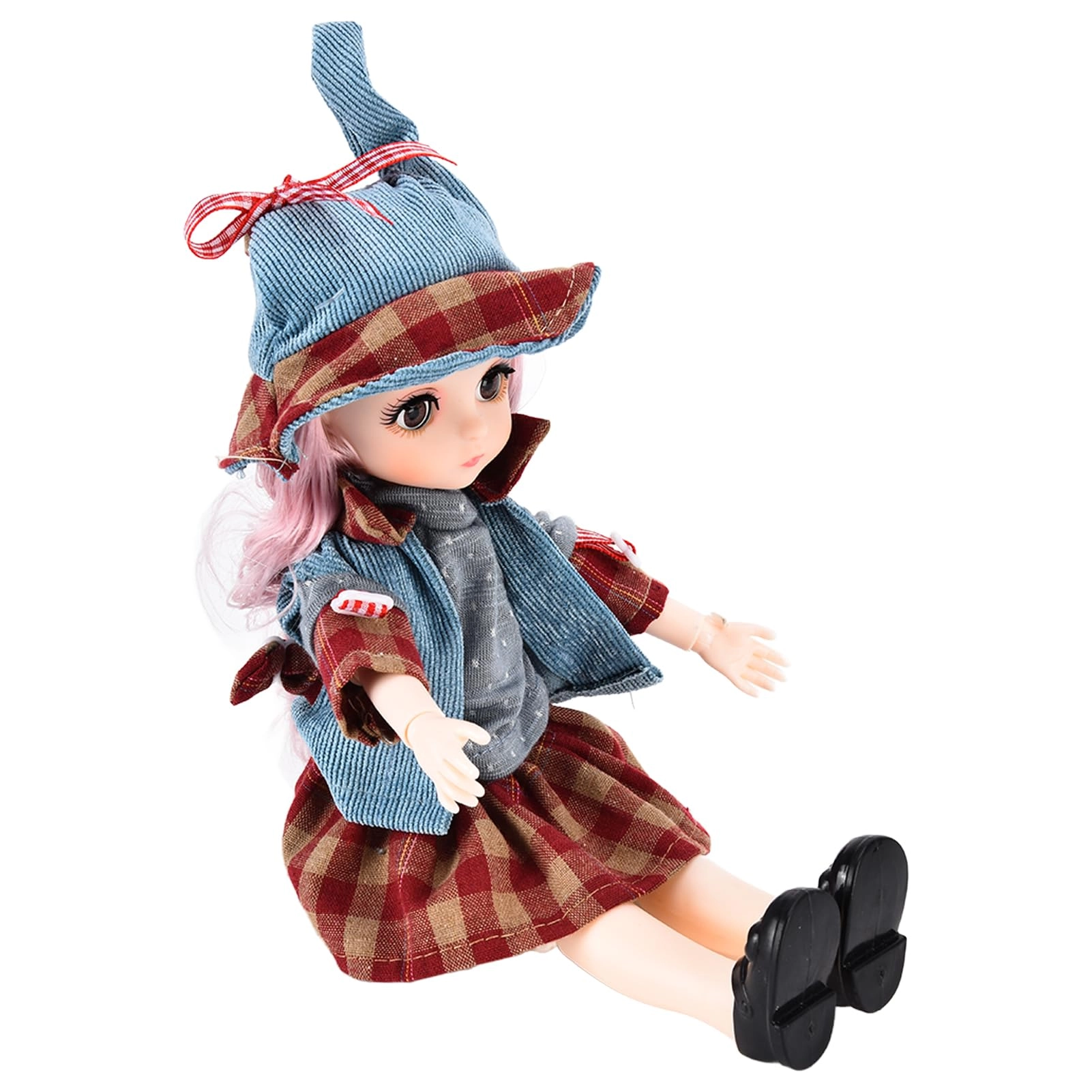 Rcniso Simulation Doll - ABS Flexible Joints 5D Eyes Ages 3+