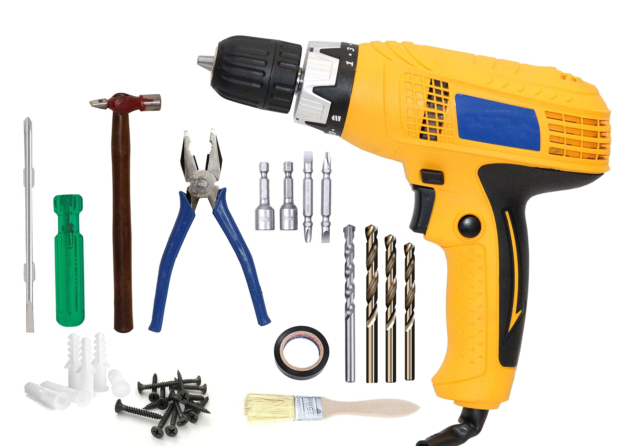 Electric Reversible Screw Driver Drill Machine