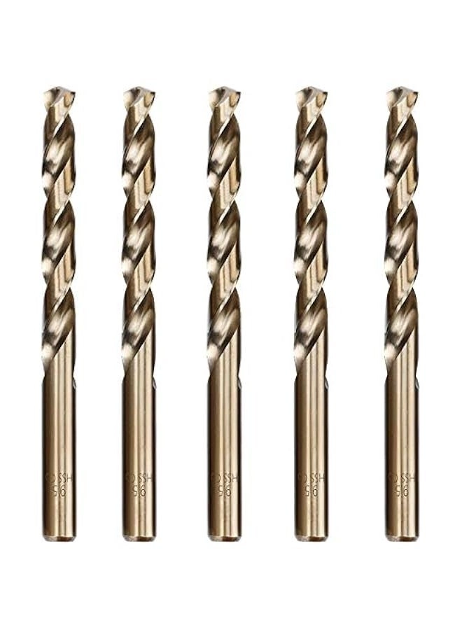 Generic M35 Cobalt Steel Drill Bit Set - 5-Piece 9.5mm