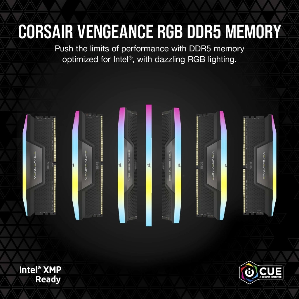 VENGEANCE RGB - 96GB 6400MHz 288 Pin DDR5