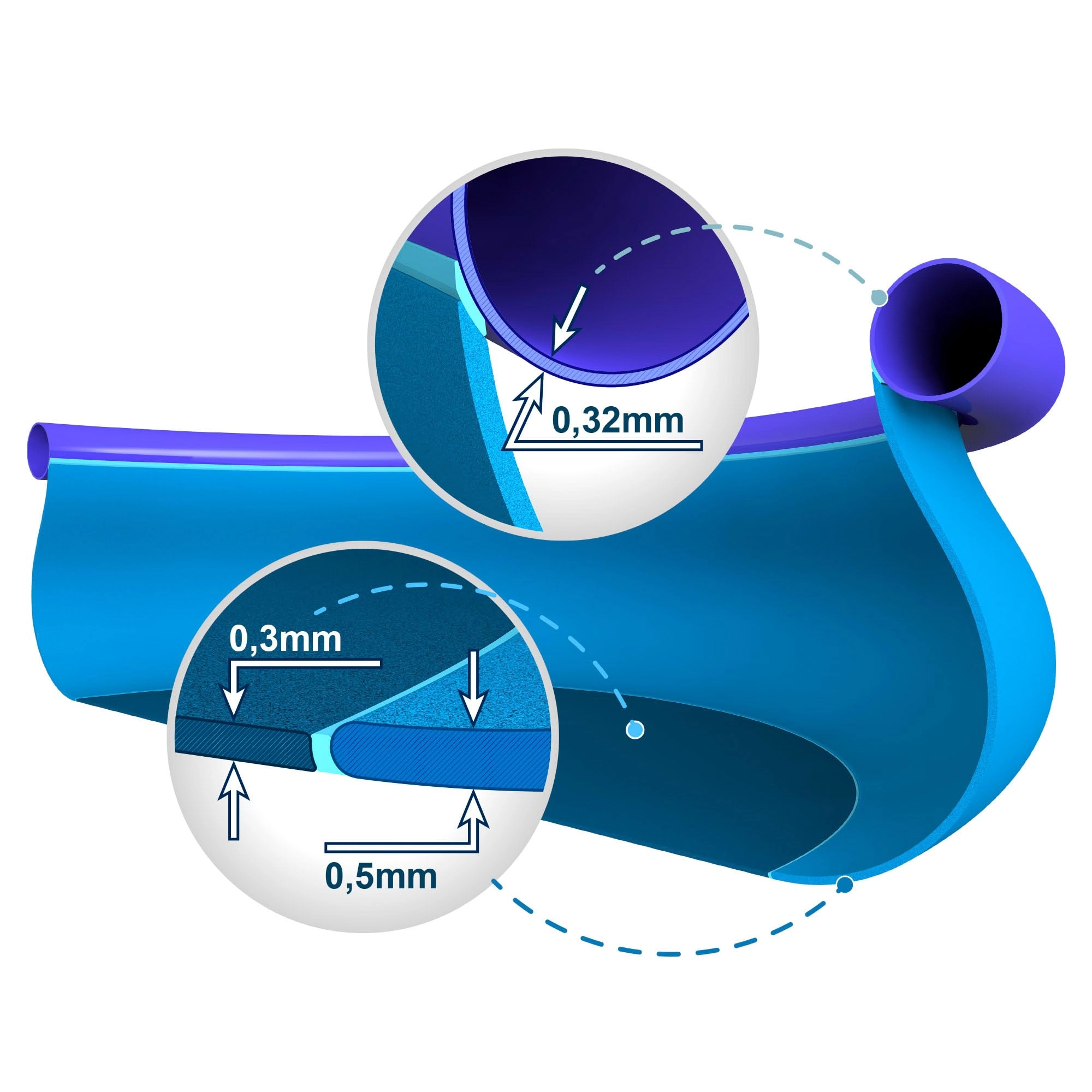 12ft x 30" Easy Up Swimming Pool - 366cm 5619 litres