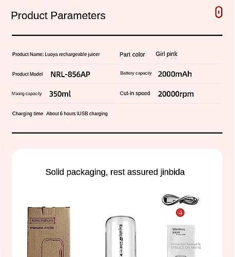 Juicer - Ice Crushing USB rechargeable