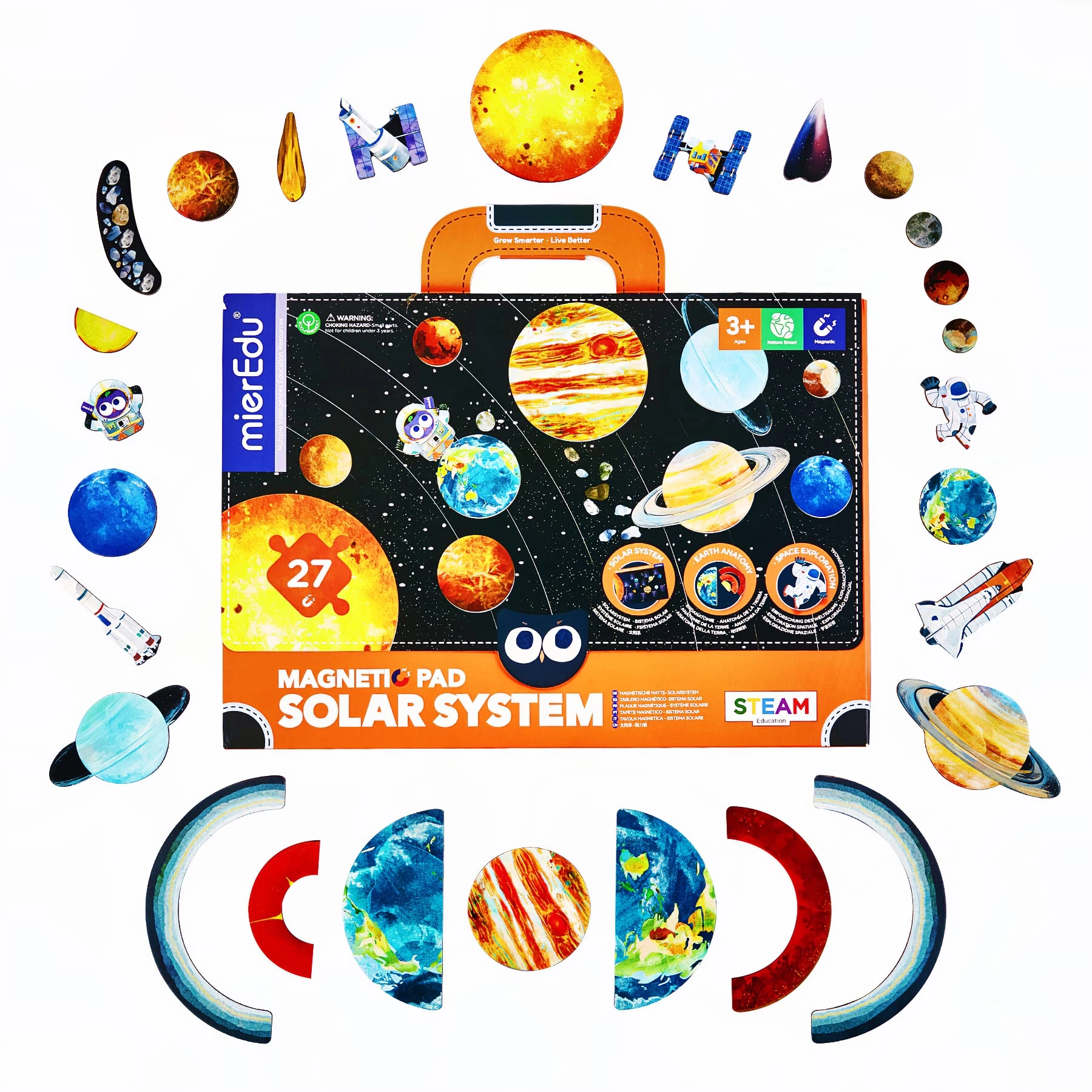 MZA STORES Solar System Science - 27 pieces