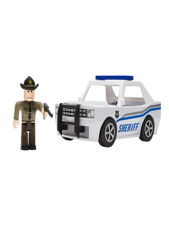 Neighborhood of Robloxia Patrol Car Vehicle - Includes Exclusive Virtual Item