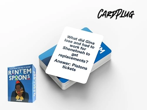 Rent'em Spoons: Martin Trivia Game - Card Game