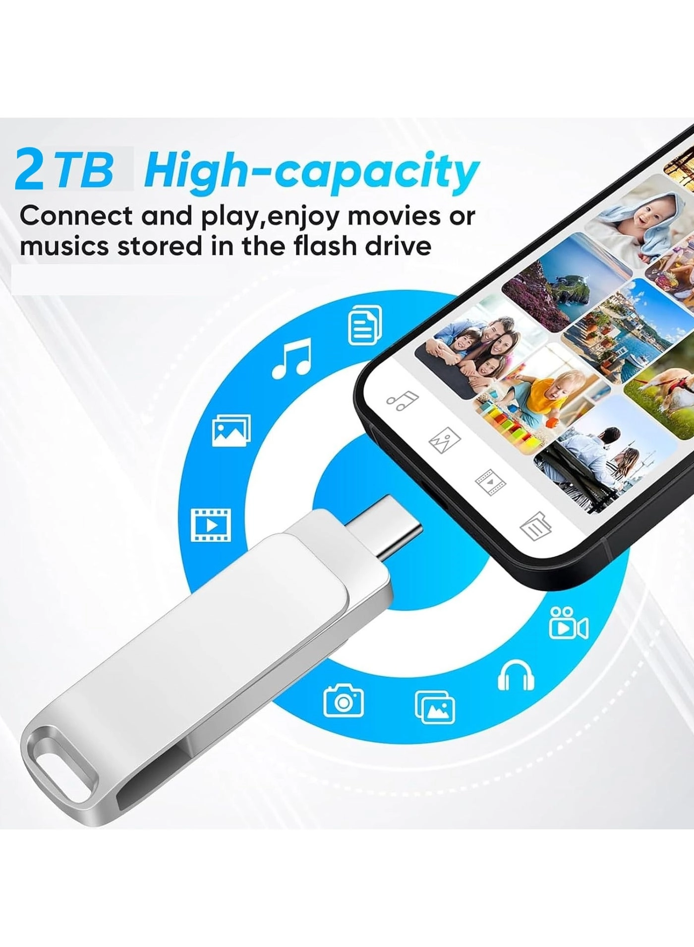 Flash Drive - USB3.0 Type-C Dual 2TB