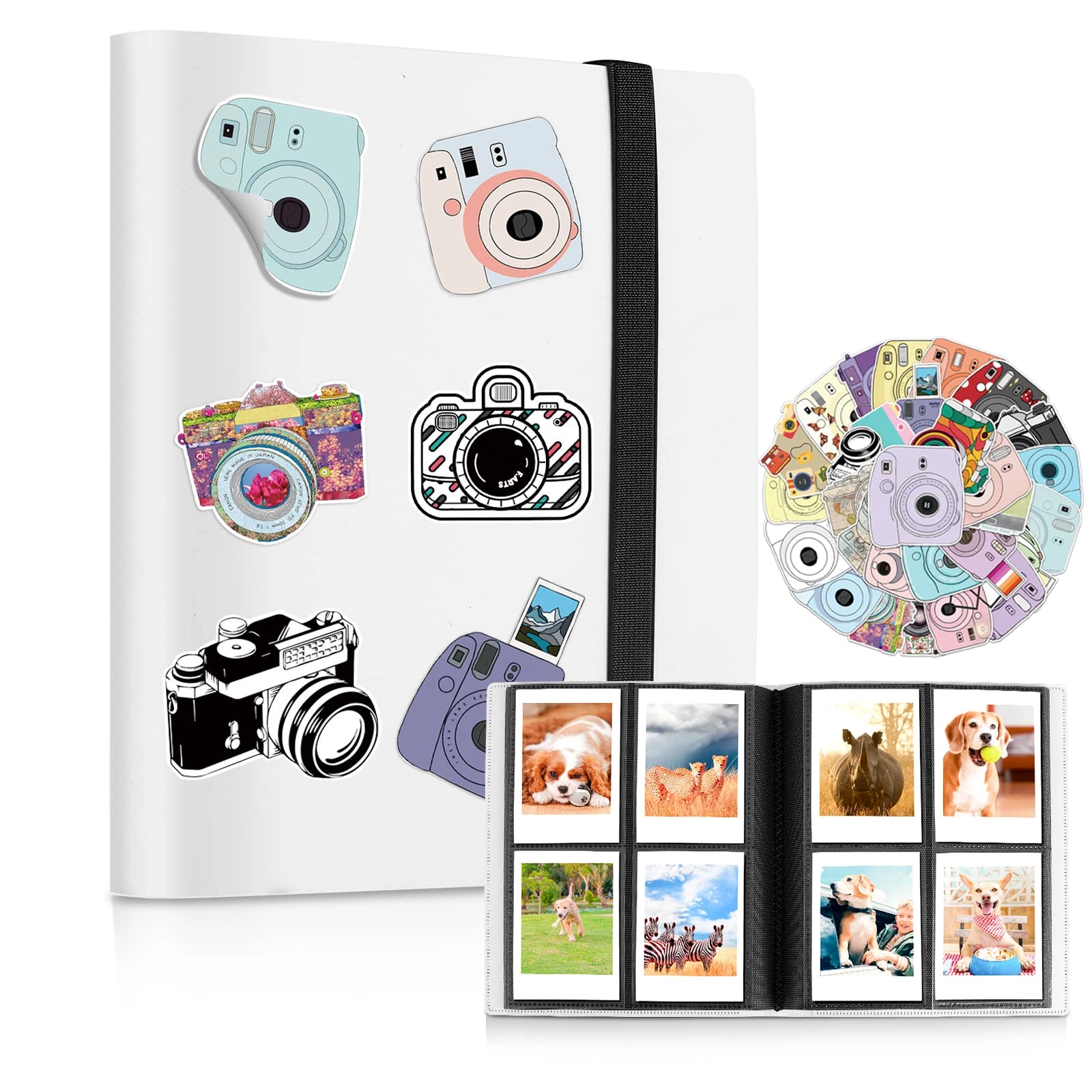 Hearoo Instax Mini 160 Pockets Plastic Photo Album