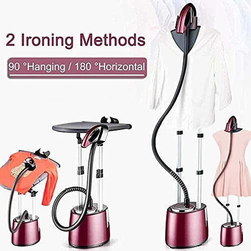 Upright Garment Steamer - 2000W 8-Stage Steam Control 2L