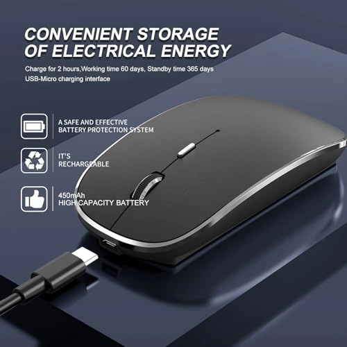 Wireless Mouse - USB + TypeC