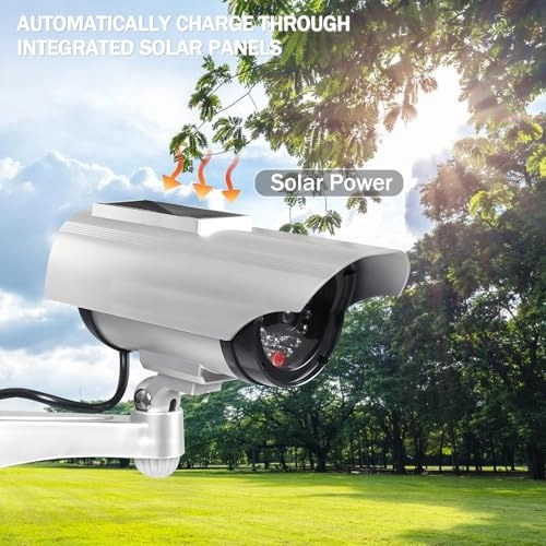 Dummy Camera with Solar Lamp - Outdoor Bundle