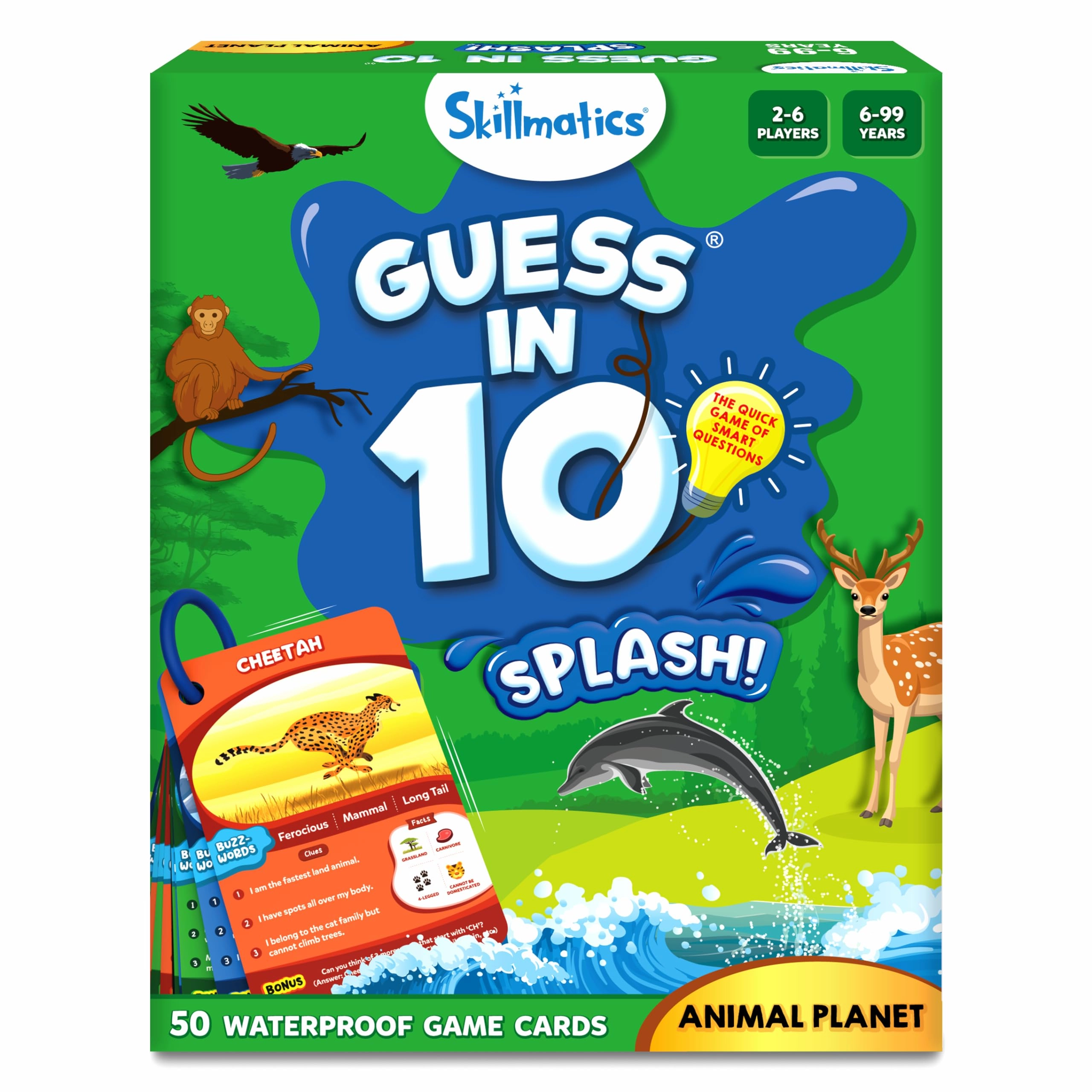 Skillmatics Guess in 10 - Card Game
