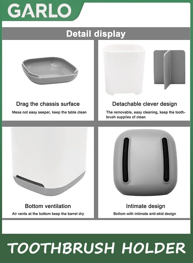 Toothbrush Holder - Countertop 3 slots