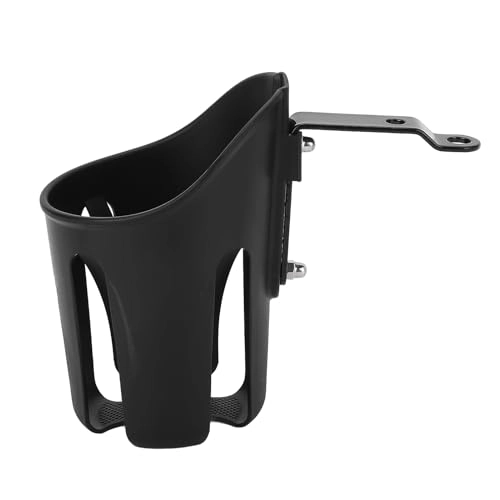 Motorcycle Cup Holder - Perch Mount 360 degree snap fasteners Long Bracket