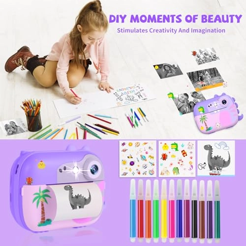 Kids Instant Print Camera
