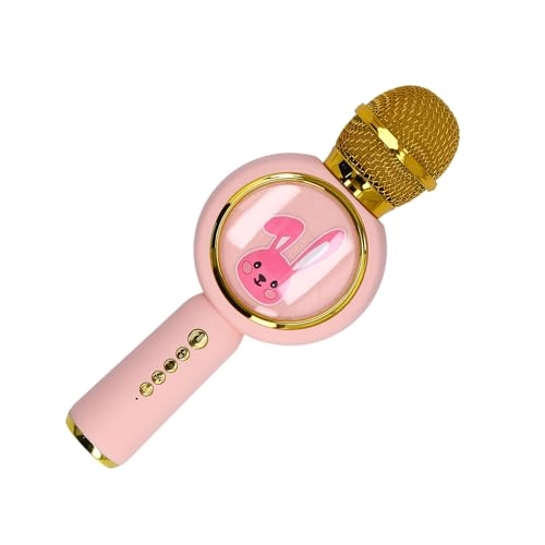 Wireless Bluetooth Microphone - 800mAh Colorful Light