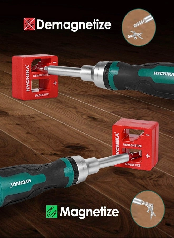 Ratcheting Multi-Bit Screwdriver Set (16 Pcs)