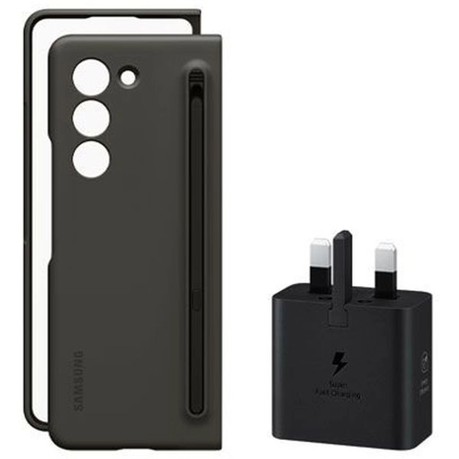 Slim S Pen Case + 25W Travel Adapter for Galaxy Z Fold5