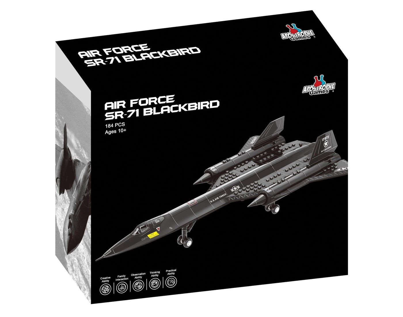 SR-71 Blackbird - 184pcs