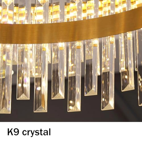 Crystal Chandelier - 3000-6000k Dimmable