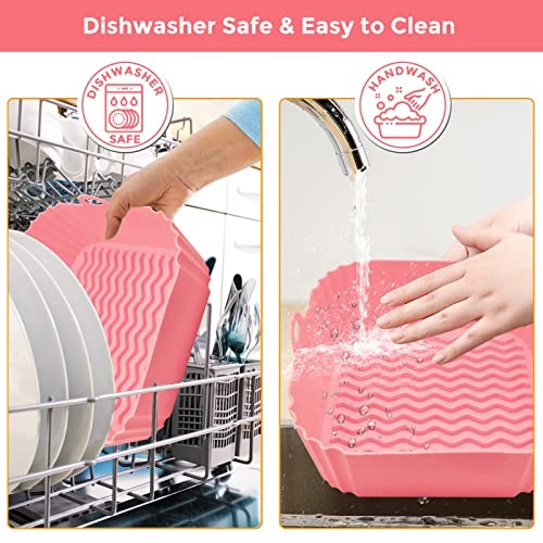 Silicone Air Fryer Liners - 2 PCS