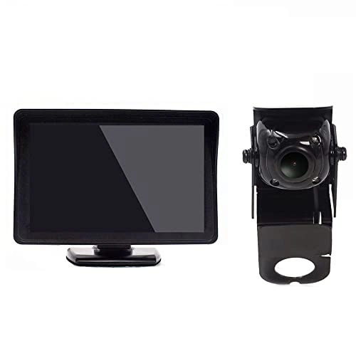 Brake Light Reversing Camera + Rear View Mirror Monitor - Night vision 628 x 586 pixels