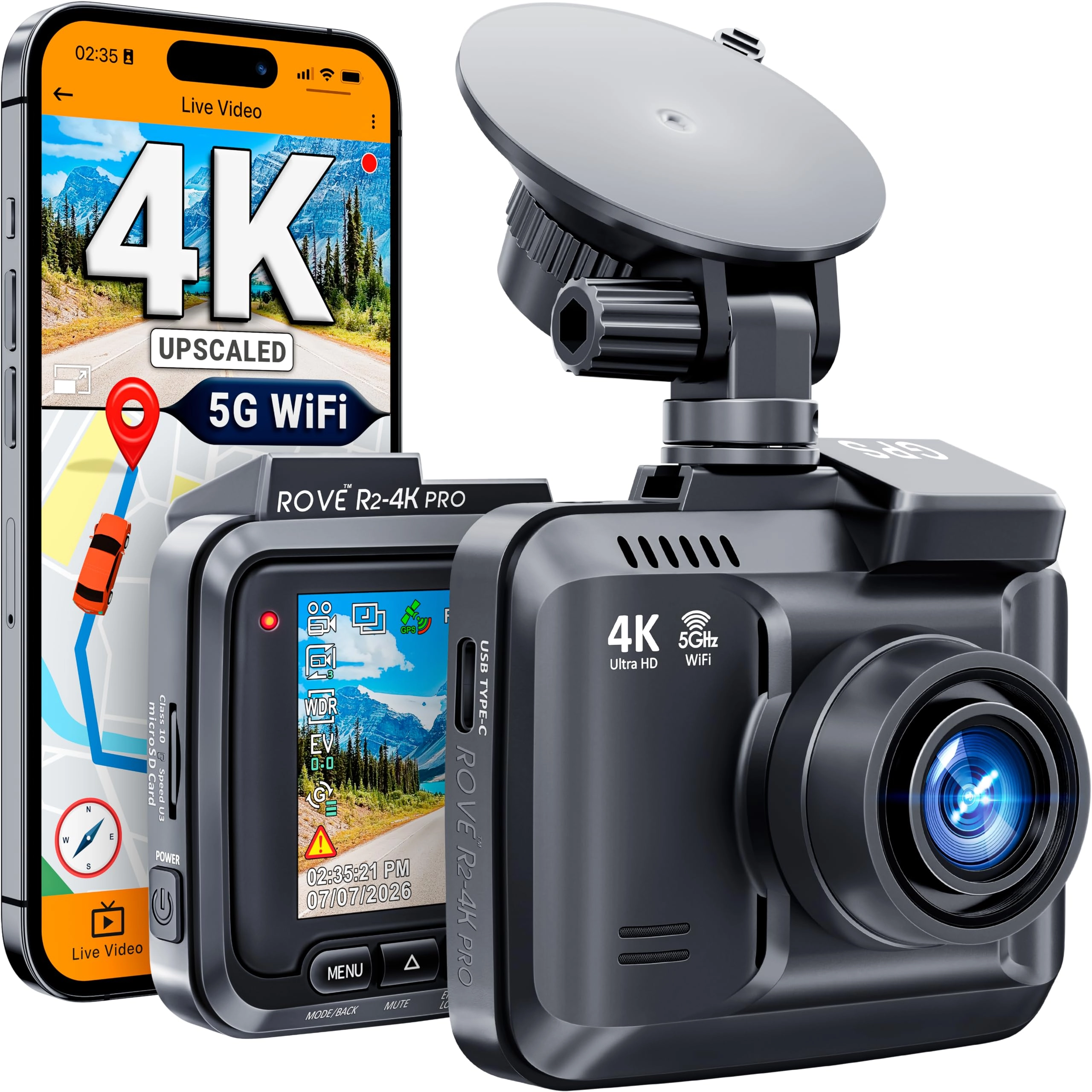 ROVE R2-4K PRO 2160P