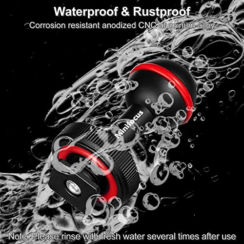 Ball Clamp Mount - Cold Shoe Adapter Aluminum