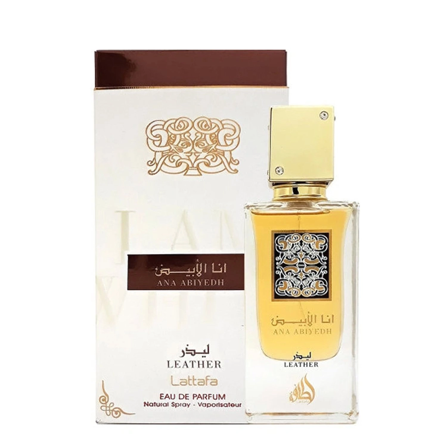 Lattafa Ana Abiyedh Leather Eau de Parfum 60ml